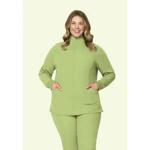 Women's Modern Scrub Jacket Fern
