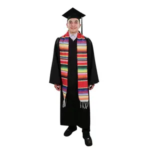 Red Mexican Serape Graduation Stole/Sash