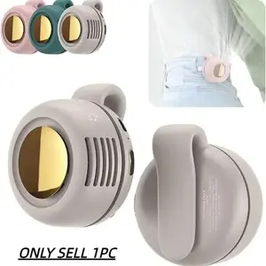 Portable Leafless Mini Fan, Adjustable Three-Speed Hanging Fan, Clip on Fan, Phone Cooling Fan, Personal Fan for Outdoor Travel, Father's Day Gift