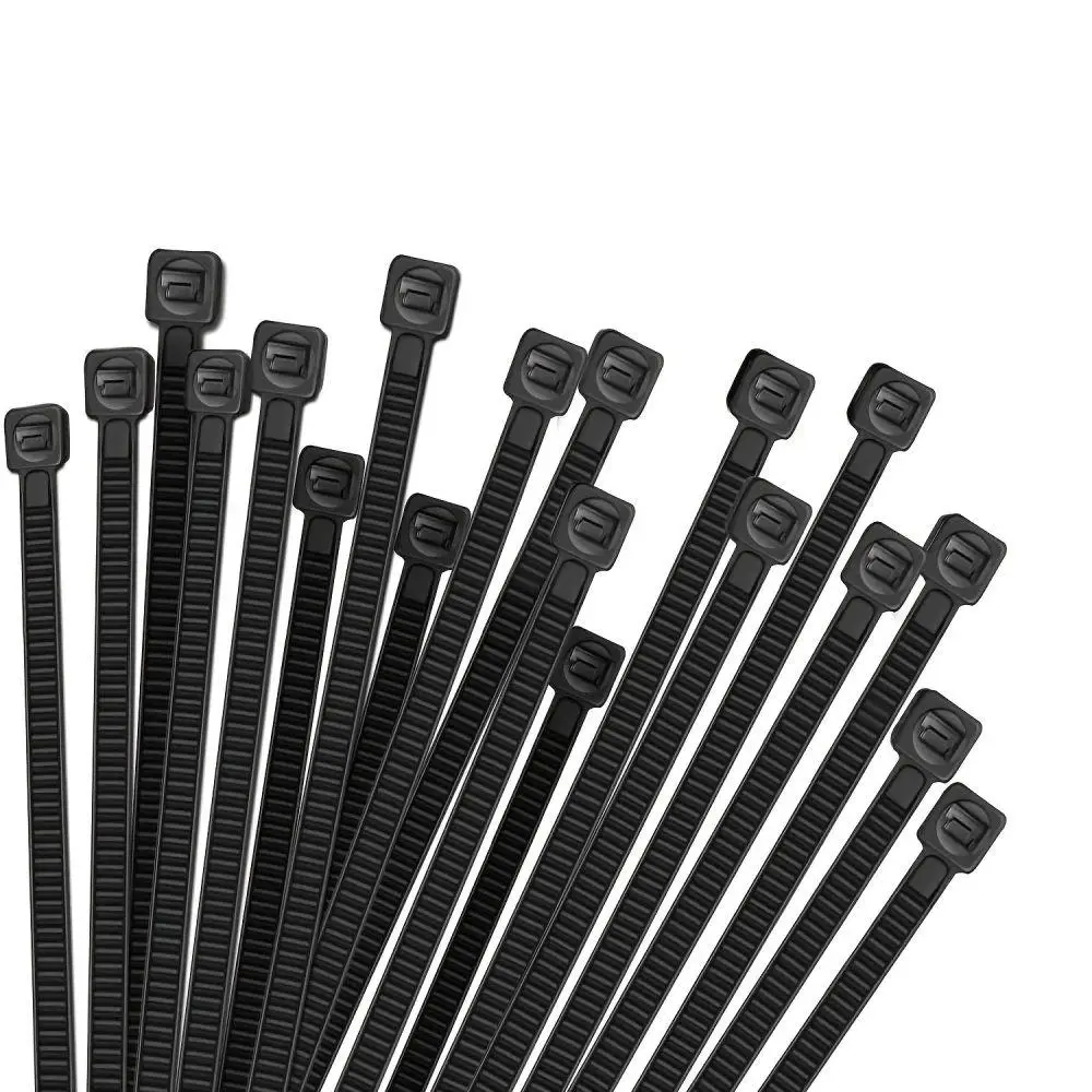 100pcs/set Plastic Cable Ties, Multifunctional Self-locking Cable Ties, Cable Zip Ties for Indoor and Outdoor, Office Accessories