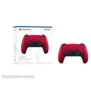Sony PlayStation 5 DualSense Bluetooth Controller - Volcanic Red | Wireless, USB-C Charging, Built-In Microphone
