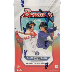 (PYT)Break#634---(1) topps bowman jumbo hobby baseball card box (see description/pictures for more details). Sports Trading Cards.
