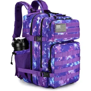 45L Military Tactical Backpacks Molle Army Assault Pack 3 Day Bug Out Bag Hiking Treeking Rucksack