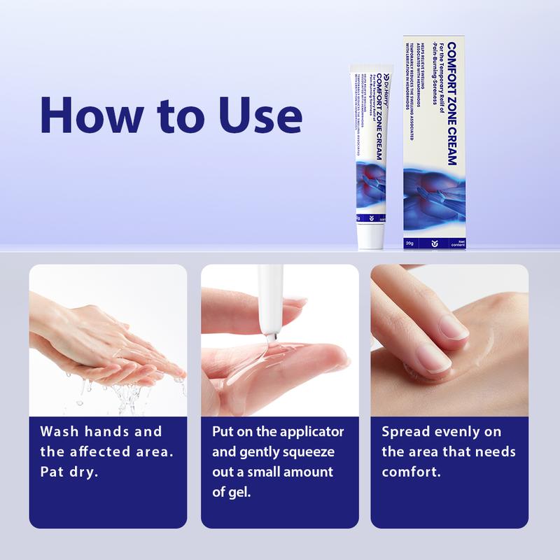 DR.HARRY 3 Little Blue Tube Comfort Zone Face Cream