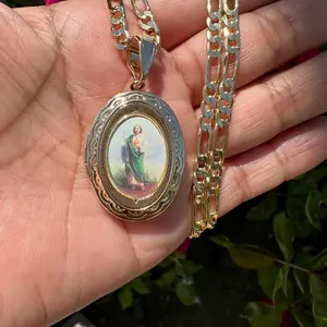 St Jude Necklace Locket Necklace