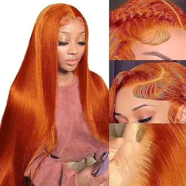 Sapphire ombré human blend lace front wig NEW Brazilian Body Wave Full Lace Wig, Sapphire Blue Colored  main image 2