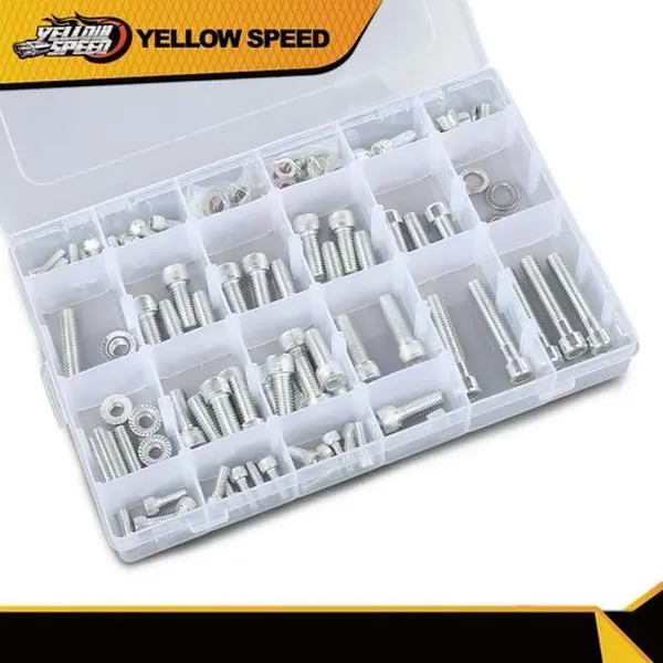 ALLGOOD Fit For Chevy 283 305 327 350 400 Sb Small Block Stainless Steel Engine Bolt Kit