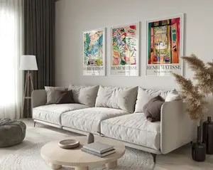 Henri Matisse Print Set of 3, Printable Exhibition Poster, Vintage Matisse Gallery Wall Art Set, Matisse Poster