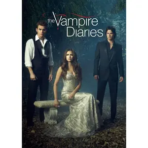 The Vampire Diaries Movie Poster Family Silk Wall Print 36 inch x 24 inch