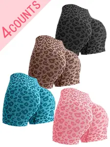 Women's 4-Piece Set, Butt Lifting & Tummy Control, Summer Casual Tight-Fit Design, Multiple Colors Available, Womenswear