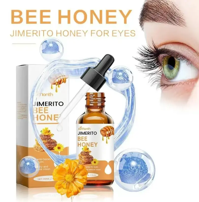 Premium Honey Eye Hydrating Serum - Soothing, All Skin Types Single Item Eye Essence with Honey-Infused Formula for Gentle Care & Daily Comfort, Unisex