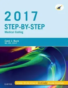 USED-Step-By-Step Medical Coding, 2017 Edition by Buck, Carol J. (Paperback)