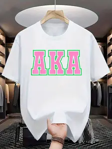 100% Cotton Pretty Cute Aka Tee T-Shirt, Casual Fitted Loose Streetwear, Summer Fashion Top