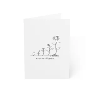 Card for Loss Mom | Card for Miscarriage, Stillbirth, Infant or Child Loss | "YOUR LOVE STILL GROWS"