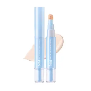 Dual-Effect Concealer & Foundation Eye Concealer - 24-hour long-lasting, high-coverage matte finish. Pressed powder foundation for a flawless complexion. Covers acne marks, sculpts the nose, and nourishes the skin.