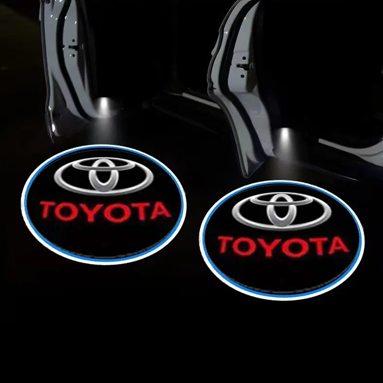 Suitable for Ford Toyota/Chevrolet/Hyundai/Volkswagen/Ford 2-piece LED door projection welcome lights, suitable for Honda Civic/Accord/CR-V/Fit/HR-V/Vezel/Odyssey door projection welcome lights