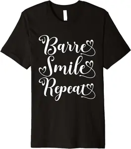 Barre Now Bar Later Workout Barre Ballet Dancer Premium T-Shirt