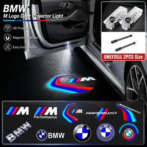2Pcs Car Door BMW Logo Projector Light, Door Projector Lights, Welcome Light LED HD Laser Projection Car Accessories Suitable for BMW E90 E91 E92 E93 E60 E61 E63 E64 E46 F20 F21 F30 F31 F32 F33 F34