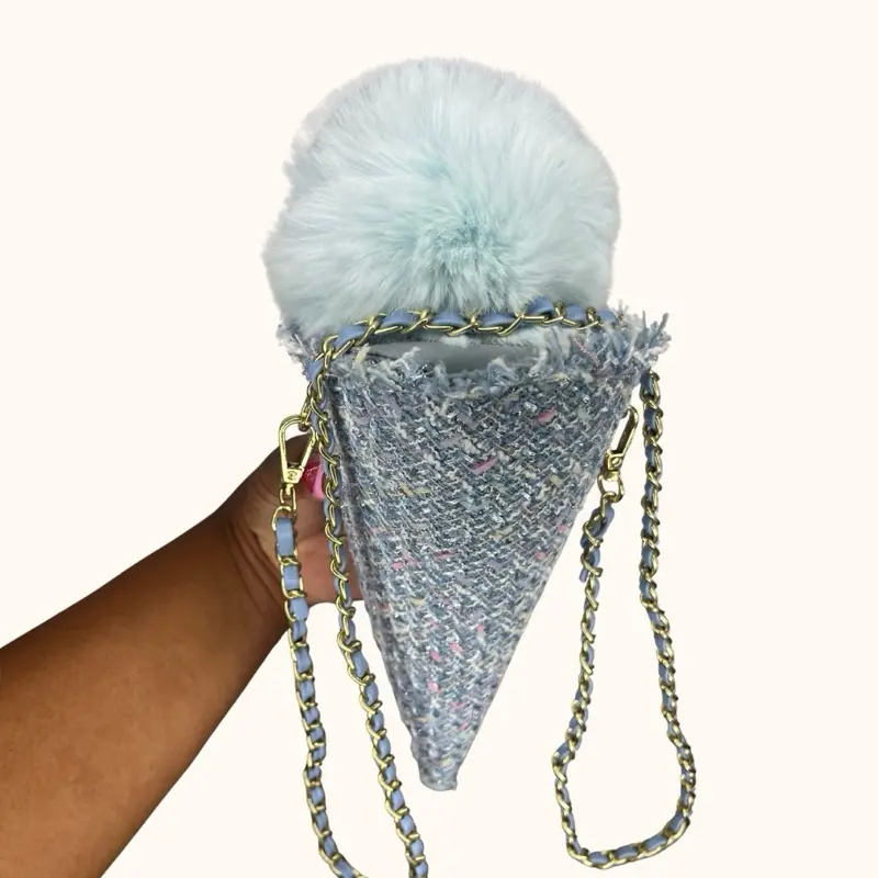 Yummy Waffle Scoop Purse