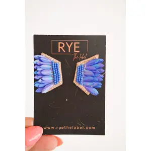 Ruffled Feathers Earrings