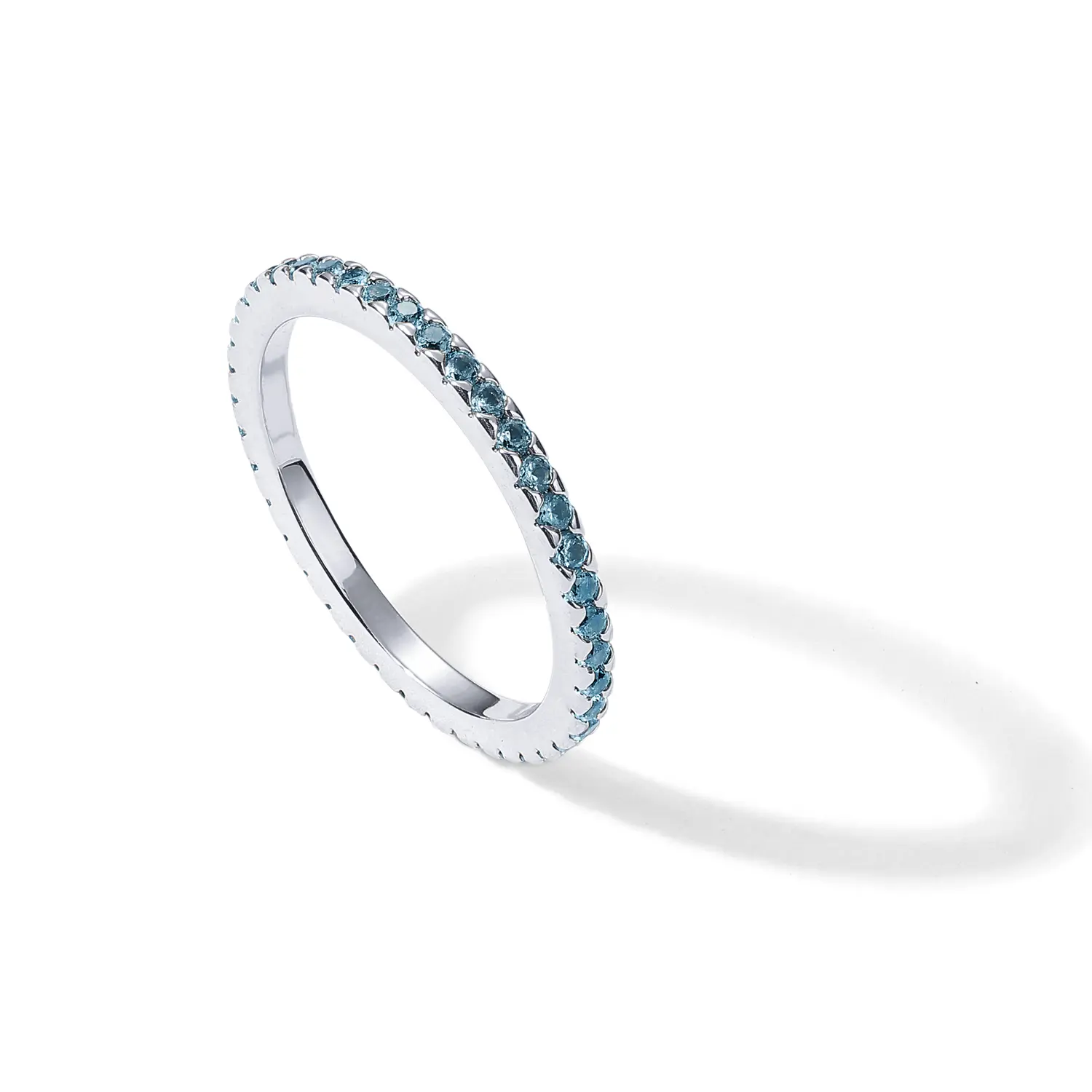Nano Spinel Blue - White Gold