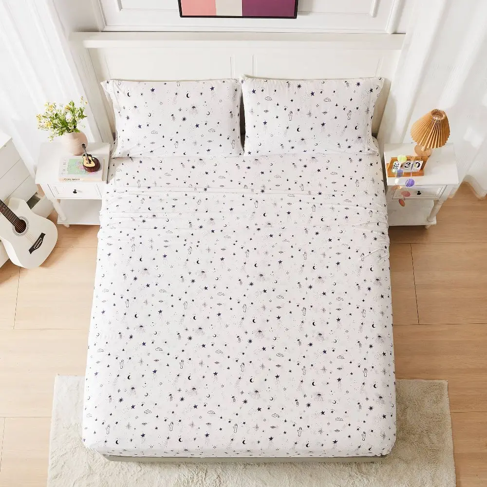 Celestial Garden Full Celestial Sky Jersey Sheet Set Celestial Garden Full Celestial Sky Jersey Sheet Set