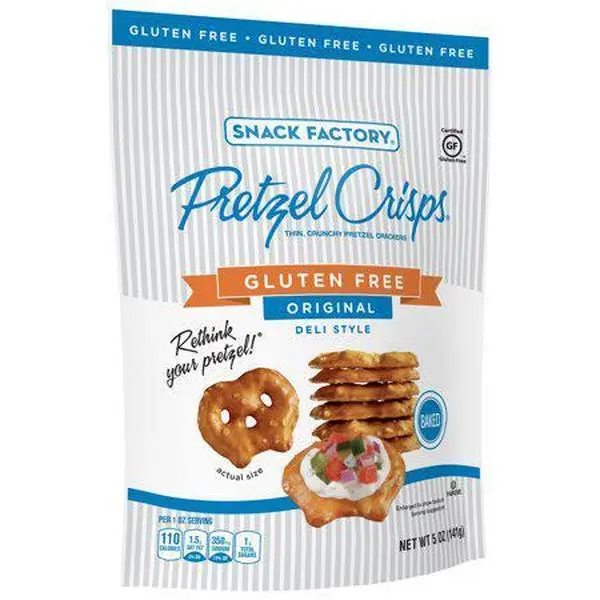 Snack Factory Pretzel Crisps 12 Count 5 Ounce Bags Expiration Date 12/21/24
