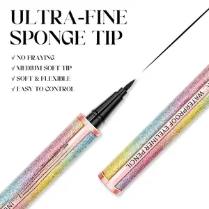 Black Waterproof Eyeliner – Smudge-Proof, Quick-Dry, High Pigment