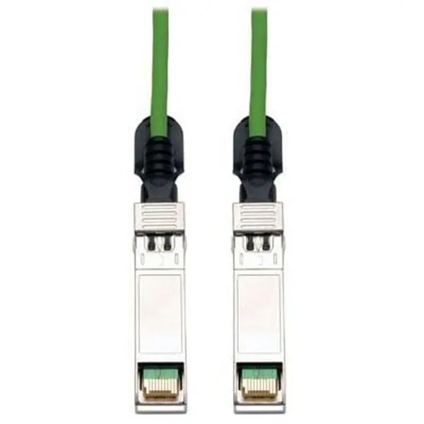 Tripp Lite N280-03M-GN 3m Copper Passive Twinax Network Cable, High-Speed Data Transfer Cable for Computers & Office Network Components, Green
