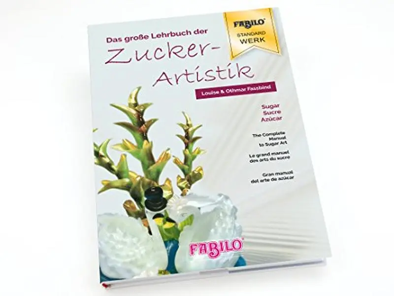 USED-Complete Manual of Sugar Art: Vol. 1 (English, French, German, and Spanish in one) by Louise Fassbind (Hardcover)