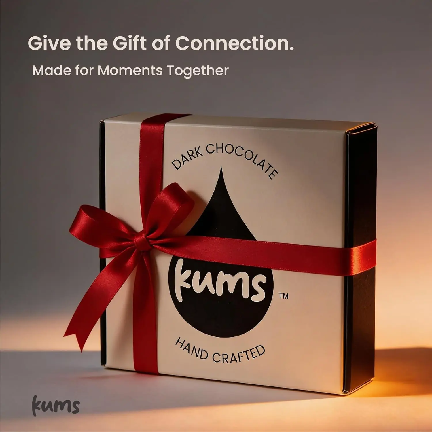 Kums Dark Chocolate Tabs for Couples (1 Box) Premium Dark Tab Chocolate for Men & Women | Vegetarian Delight Ideal for a Delightful Experience