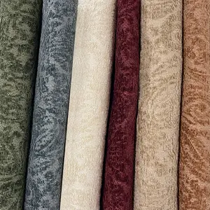 EVERLY - BOUCLE WRAP PAISLEY DESIGN JACQUARD UPHOLSTERY FABRIC BY THE YARD