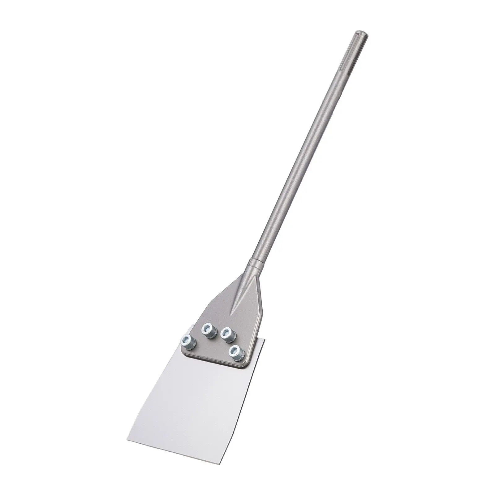 【DealsForYouDays】VEVOR SDS Max Floor Scraper with Quick Change, 23.6x5.9x1.2 in Chisel Bit, SDS Max Shank, 40Cr Alloy Steel Heat Treated Sharp Edge, 4.0 lbs, for Demolition Work, Efficient Cutting Performance, Compatible with Rotary Hammers, Thinset
