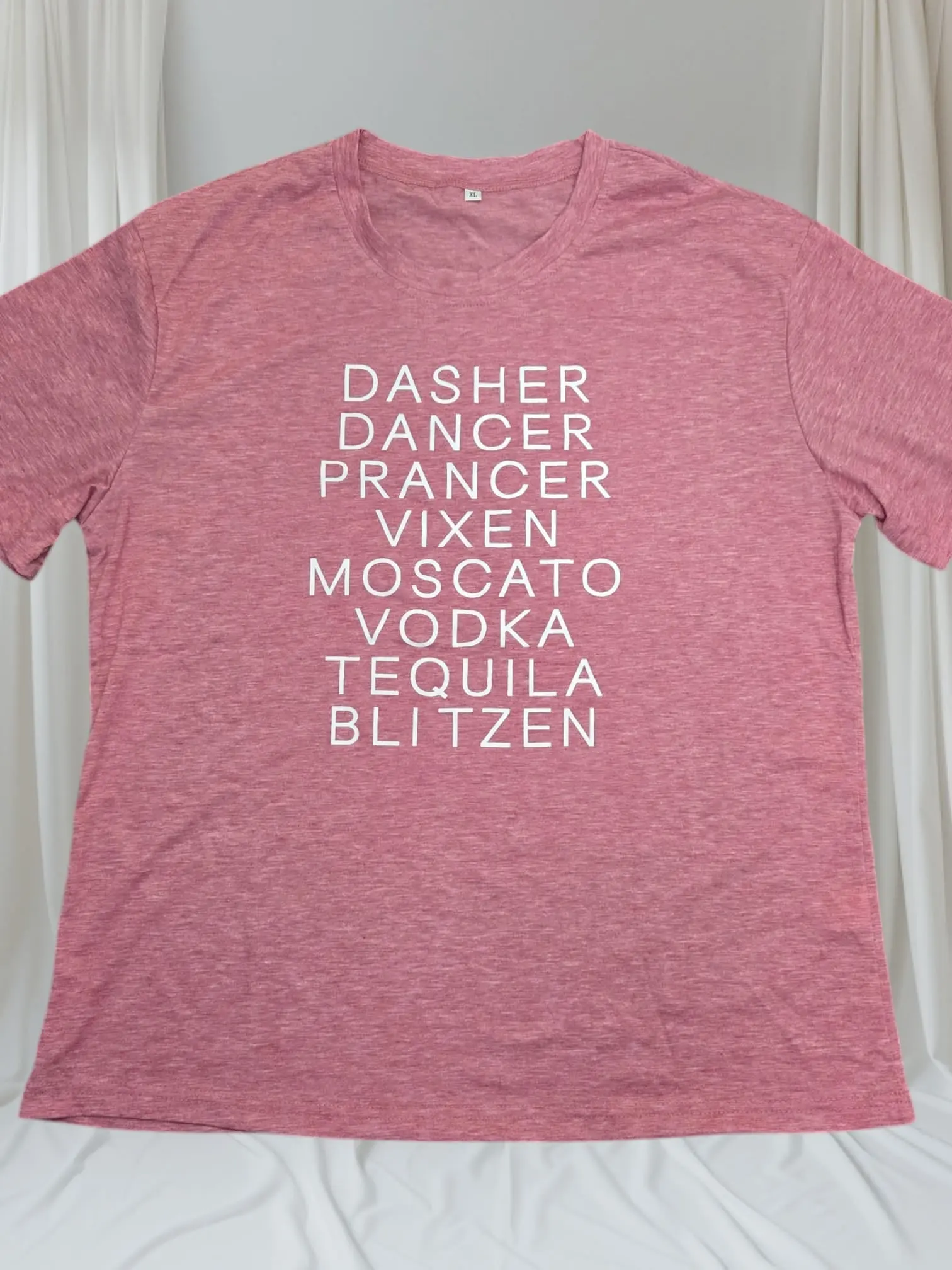 Reindeer Drinking Christmas Shirt