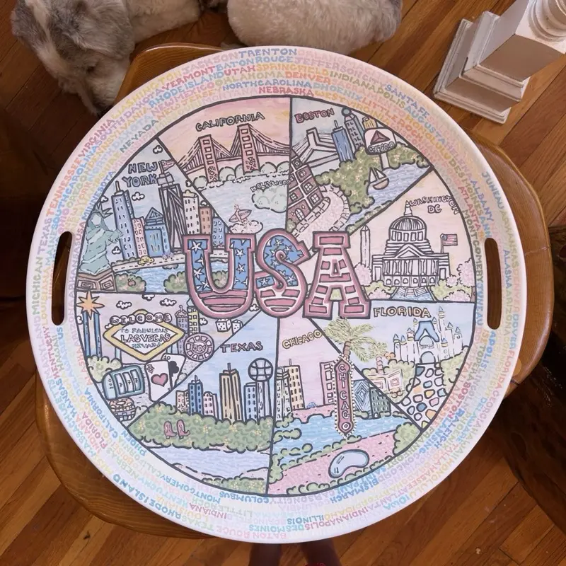 USA-Made Food Plate, For Sale Version