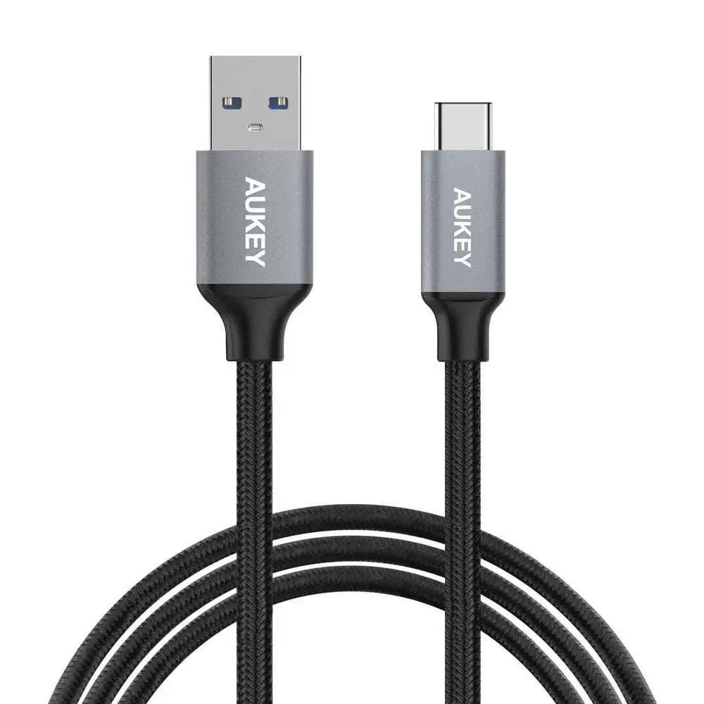 3.3ft USB-C to USB 3.0 Quick Charge 3.0 High Performance Nyl Connector Devices