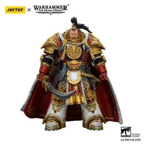 JOYTOY Warhammer The Horus Heresy 1/18 Hyper-Realistic Minifigures Action Figure, Vth Legion Primarch White Scars Jaghatai Khan, Collectible Toy Figure JT03363, Minifigures Action Figures, Hyper-Realistic Action Figures
