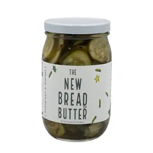 Gourmet Sweet & Spiced Pickle Chips by [Brand Name] – Perfect for Burgers, Sandwiches & Snacks – 16 Oz Jar