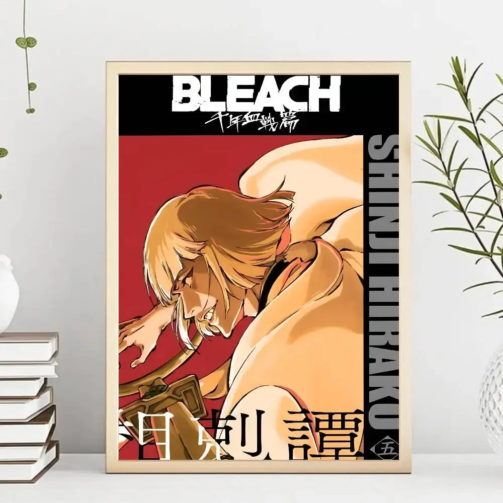 Bleach Shinji Hirako Poster, Bankai Bleach Poster Print Home Living Room Bedroom Entrance Bar Cafe Art Painting Decoration