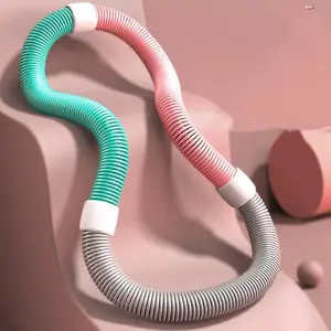 Portable Hula Hoop, Foldable Soft Storage Hula Hoop, Waist Training Ring, Fitness Equipment for Home Gym Workout, Exercise Equipment