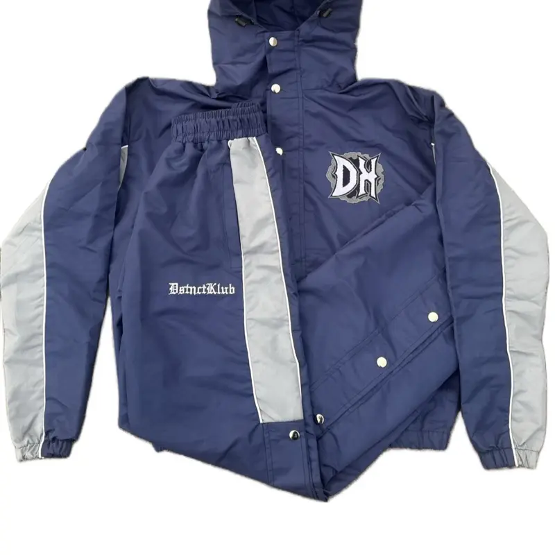 DstnctKlub Navy ‘DK’ Windbreaker Set DstnctKlub Navy ‘DK’ Windbreaker Set