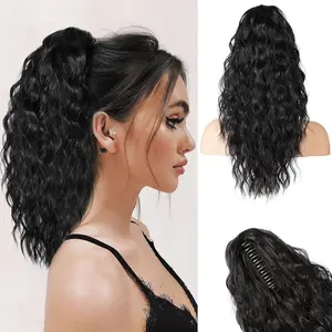 Plodon 18/20/30 Inch Drawstring Ponytail Extension | Non-reflective and non-stiff matte texture, natural and realistic for daily look, ideal Mother’s Day gift