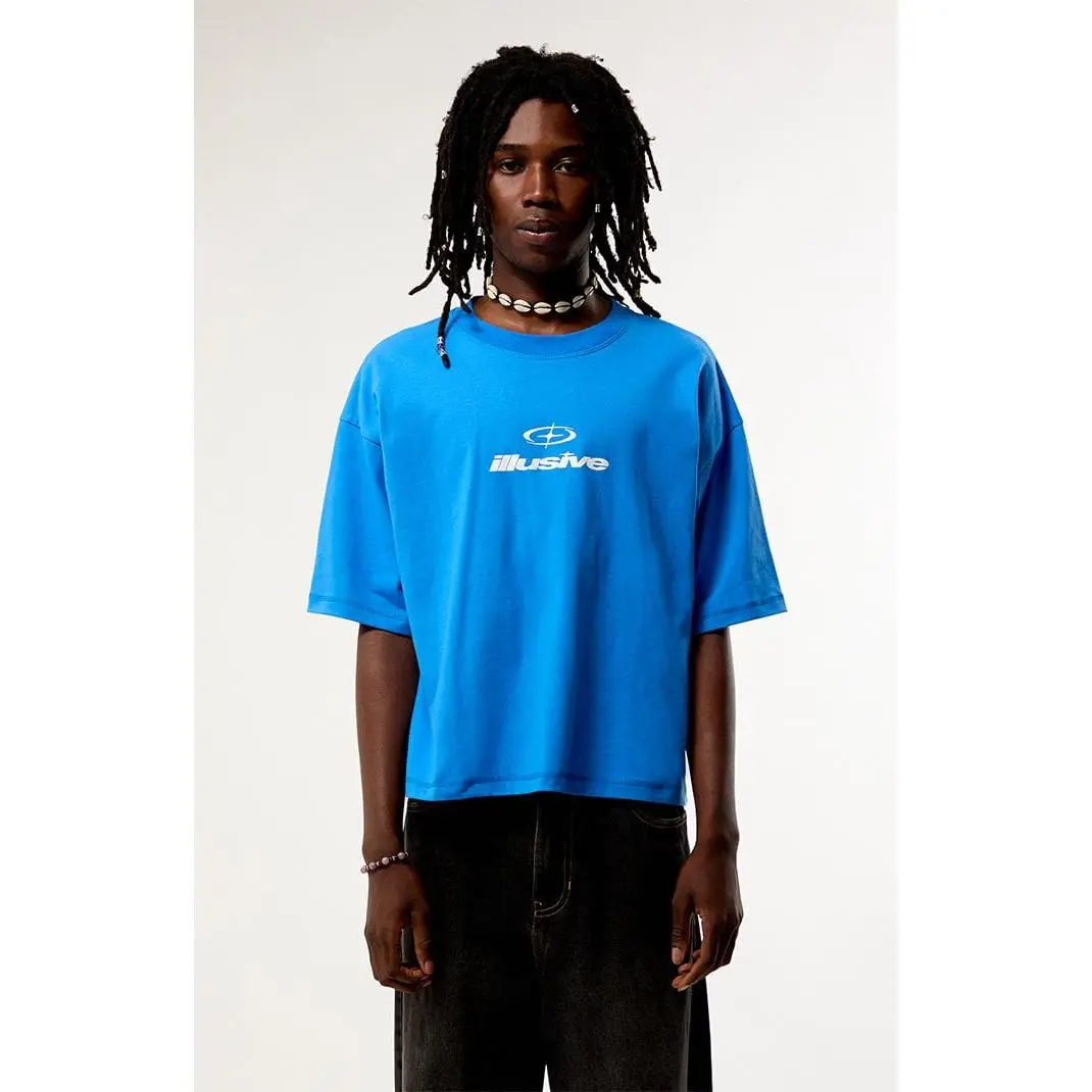 Pacsun Men's Blue Illusive T-Shirt