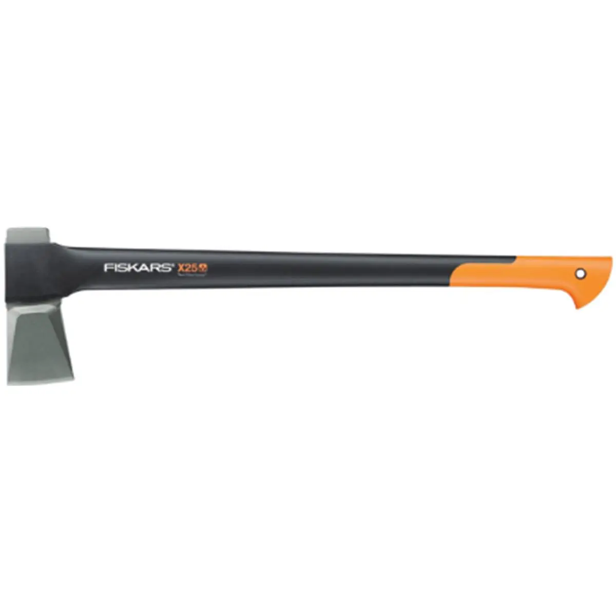 FISKARS X25 28-in. Heavy Duty Super Splitting Hand Tool - Fiberglass Grip, Convex Blade, Forged Steel for Log Cutting, Woodworking Tools, Hand Tools