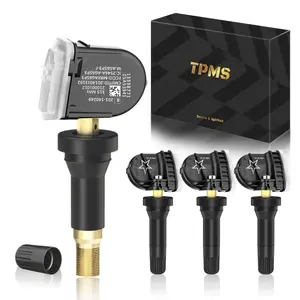 PUMBOAT TPMS GM 315MHz Pre-Programmed Compatible withGMC Canyon(2013-2022)CHEROLET Avalanche(2007-2013)Buick Envision(2015-2020)|Encore (2013-2022)/OE#13598771(Set of 4) Tire Pressure Sensor