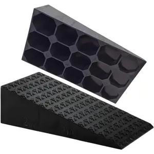 Squat Wedge &  Raise Block, 2-PCS Non-Slip Heel & Foot Elevated Slant Board for Workout, Weightlifting, Physical  &  Stretching, For Men & Women