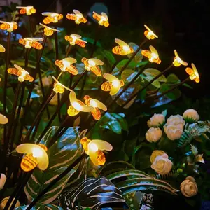 Solar Garden Decor Lights Set, Waterproof Solar Powered Outdoor Lighting, Windy Hanging Design, Perfect Christmas Gift for Women