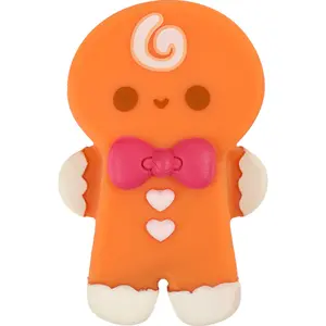 Hamee Holiday SquiSHU Capsule - Gingerbread Man Cute Water Filled Squishy Toy