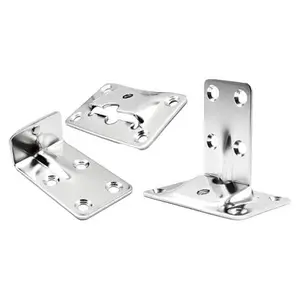 MARINE CITY Removable Table Bracket Stainless Steel Rust Resistant Easy Mount for Boats RVs Caravans Tables Shelves and Bunks
