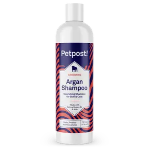 Petpost | Argan Shampoo for Dogs. Dog Shampoo with Argan Oil & Aloe. Moisturizes Dry Skin, Softens Coat, Restores Shine.